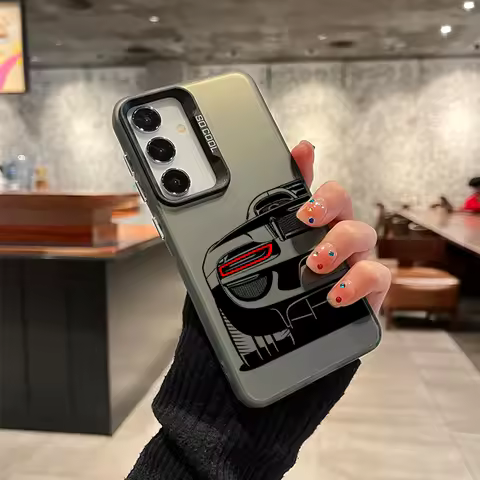 New GT3 Car Phone Case For Samsung A07 A06 A05 A04 A03 M56 M55 M36 M35 M16 F16 F15 F4 Laser Hard PC+