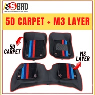 Perodua Kenari 5D Carpet Car Mat Floor Mat OEM Karpet Car Floormat