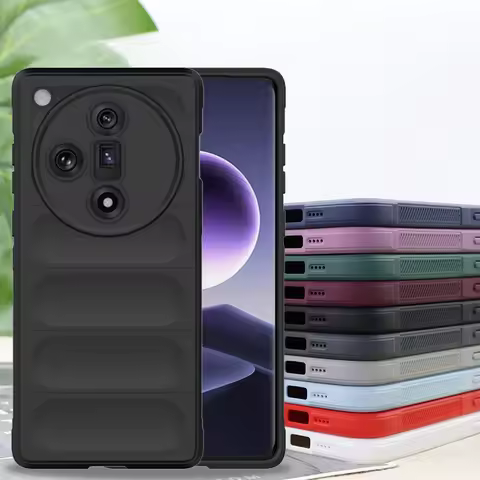 For OPPO Find X7 Case OPPO Find X6 Pro X7 Ultra Cover Skin-Friendy Luxury TPU Shockproof Protective 