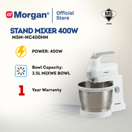 Morgan MSM-NC400HM Stand Mixer (3.5L 5 Speeds with Turbo Stainless Steel Self-rotation Bowl)