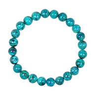 【正佳珠寶】鳳凰石 高品藍體鳳凰松 7.3-7.7mm 鳳凰石手珠