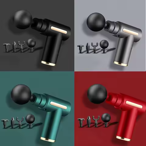 Fascial Gun Muscle Massage Gun Deep Tissue Muscle Handheld Percussion Massager For Body Back And Nec
