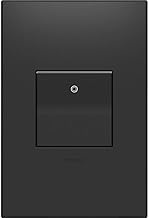 Legrand adorne 20A 4-Way Paddle Switch in Graphite Finish with Matching Wall Plate, ASPD2042G4