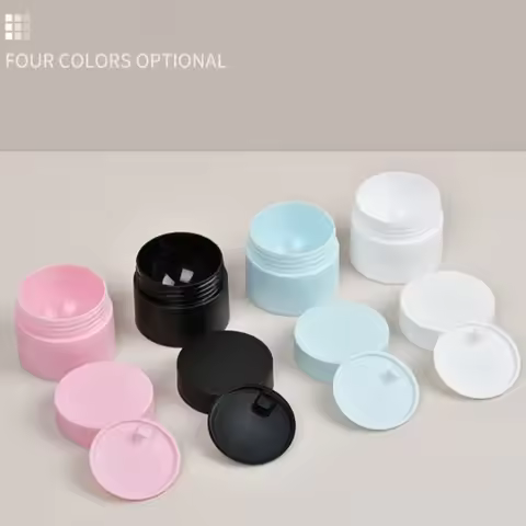 5/15/20/30/50/100/150g PP Empty Container Travel Box PP Facial Cream Jar Cosmetic Plastic Box Refill