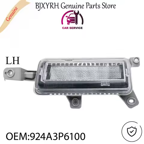 924A3P6100 Genuine Red Fog Light LH for Hyundai Santa Fe MX5 2023-2026 OEM 924A3-P6100