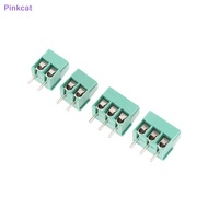 Pinkcat 50pcs Kf350-2p 3p 3.5mm 300v 10A Pitch 2 3 Pin Spliceable Plug-in PCB Screw Terminal Blo Con