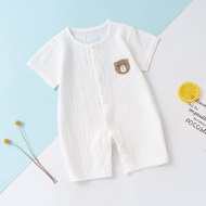 Bodysuit Body đùi xô muslin cho bé trai và bé gái sơ sinh từ 3-13kg hàng đẹp cao cấp - BD82