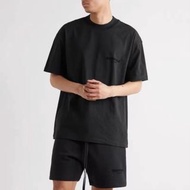 【พร้อมส่ง】เสื้อยืดแขนสั้น ผ้าฝ้าย พิมพ์ลาย FEAR OF GOD DOUBLE LINE ESSENTIALS STREET AMERICAN RETRO 