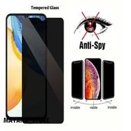 LAYAR 28 - TEMPERED GLASS SPY ESD STATIC FOR NOKIA C31 C21 PLUS | Anti-Scratch Black Glass Front Pro
