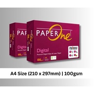 A4 Paper One Bond Paper PaperOne Digital Paper Premium Bond paper 210x297mm Copy Paper