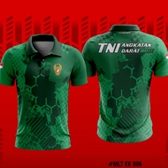 CITROTEES Kaos Jersey Militer Angkatan Darat Full Printing Free Custom Mlt Ek006-010