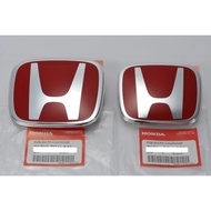 Honda Civic Type R FK8, FK7, FC1 Red H Logo Emblem Original Japan