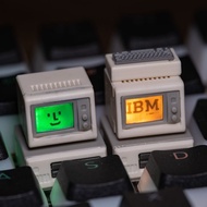 [Ready Stock] IBM Retro Translucent Keycap High-value Personalized Creative Computer DIY Accessories