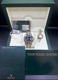 ROLEX 勞力士 格林尼治型 II GMT-MASTER II 116713LN 綠針