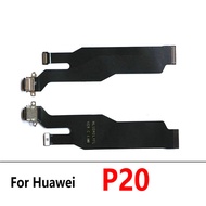 USB Charger Connector Microphone USB Charging Port Board Flex Cable For Huawei P20 P20 Pro P20 Lite