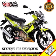 Decal Satria Fu Barong 2012 Full Body Stiker Satria Fu Barong 2012 Full Body Striping Satria Fu Baro