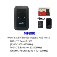 โมบายไวไฟ เราเตอร์ไร้สาย 4G/5G Pocket WiFi 150Mbps 4G/5G ไวไฟพกพา WiFi ใช้ได้ทั้ง AIS DTAC True Mobile Wifi สีดำ  สามารถเชื่อมต่อหลายเครื่อง
