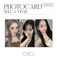 HOLOGRAM PHOTOCARD VIVIZ SELCA VOYAGE 5 PCS KPOP CARDS UNOFFICIAL SINB EUNHA UMJI