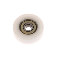 626ZZ 6*30*9mm Flat Rubber Coated Bearing Pulley POM Wrapped Bearing Pulley Plastic Wheel Bearing Pu