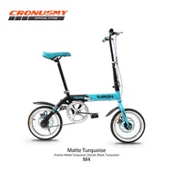 Garion 14 Inch Disc Brake Folding Bike Single Speed Suitable for Adult / Kids GR140002-BC