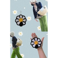 G Dragon A Dragon/Crochet daisy GDragon bag charm handmade keychain