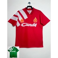 Classic Retro Red Football Shirt 1991/92 Green