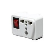 Toshino ปลั๊กแปลงขาแบน 3P รุ่น CO6S-B (465097-370207010)