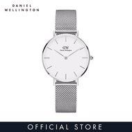 Daniel Wellington Classic Petite Sterling White 28/32mm นาฬิกา ผู้หญิง นาฬิกา ข้อมือผญ