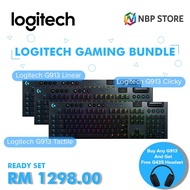 [Free G435 Gaming Headset] G913 Lightspeed Wireless RGB Mechanical Gaming Keyboard - Tactile/ Linear