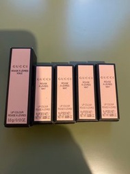 Gucci lip stick # 25 208 505 508
