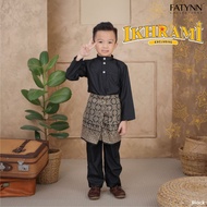 (K) Baju Melayu Budak Ikrami Kids + FREE SAMPIN + FREE BUTANG EXCLUSIVE