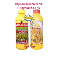 Reynox Original Alor Vera 1L + Reynox K+ 1L / asia no 1 / Vitamin Pokok / Bunga / Buah / Baja Organi