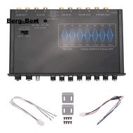 berg7 Band Car Equalizer Audio EQ Tuning Crossover Amplifier Parametric Car Preamplifier Audio Equal