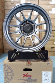 (4วง) ล้อแม็กลาย VP1/F26-1 ขอบ18 กว้าง 9.0 นิ้ว 6รู139.7 ออฟ0GUN/YUSTA