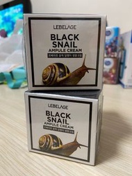 全新 韓國🇰🇷 黑蝸牛修復面霜 Korea LEBELAGE Black Snail Ampule Cream 70ml