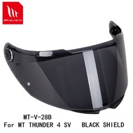 【Big-Sales】 MT replacement face shield for model THUNDER 4 SV STINGER 2 helmet MT-V-28B helmet lens 