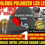 POLARIS POLARIZER LCD LED LG 22" INCH 0" DERAJAT UNTUK LUAR