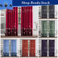 SRS_ LANGSIR PINTU TINGKAP / CURTAIN WINDOW / KAIN TINGKAP / DAPUR / PINTU / Semi Blackout