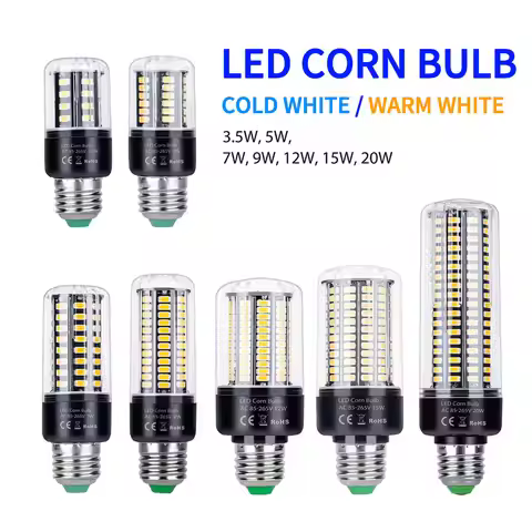 E27 220V LED Light Bulb 110V E14 Corn Lamp B22 3.5W 5W 7W 9W 12W 15W 20W For Home Living Room Chande