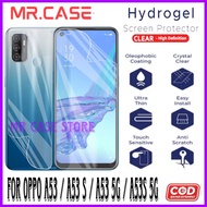 ANTI-SCRATCH HYDROGEL CLEAR CLEAR OPPO A53 / A53 S / A53 5G / A53S 5G Screen Protector hp Mr case st