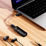การ์ดขยายเสียงเพลงไฮไฟแบบพกพา การ์ดเสียง ปรับ EQ ได้ ไม่สูญเสียข้อมูล CS43198 DAC Decoder TypeC Smal
