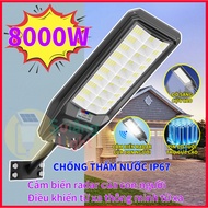Solar Light Waterproof IP67 Solar Garden Floodlight 8000W Solar Lights 24 Months