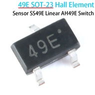 5/10/20/30PCS 49E Hall Sensor OH49E S49E SS49E Linear Hall Switch Components SMD SOT-23