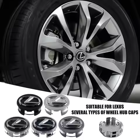 4Pcs 56/60MM Car Wheel Tire Rim Cover Center Hub Cap Decoration For Lexus CT200h NX300h RX300 RX330 