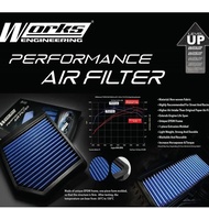 Works Air Filter - Honda Civic EK/EJ 1.5 / 1.6 + CRV / HRV