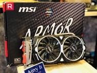 RX470 4GB MSI Armor 2พัดลม การ์ดจอมือ2สวยๆ