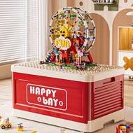 Lego Storage Box Foldable Toy Storage Box Building Block Storage Large-Capacity Toy Storage Box Toy 