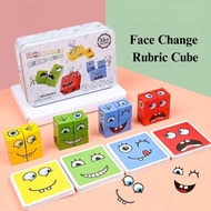 Change Face Rubik Cube Tukar Muka Kube Board Game Family Games Friends Games Emoji Rubic Cube Permai