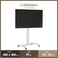 EDGEWALL Movable TV Wheel Stand CS-4435MV mobile mount moving bracket up to 55inch 35kg VESA 400x400