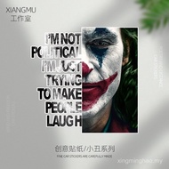 New Product Car Sticker Dark Knight j0ker Clown Waterproof Reflective Block Scratch Car Sticker Note